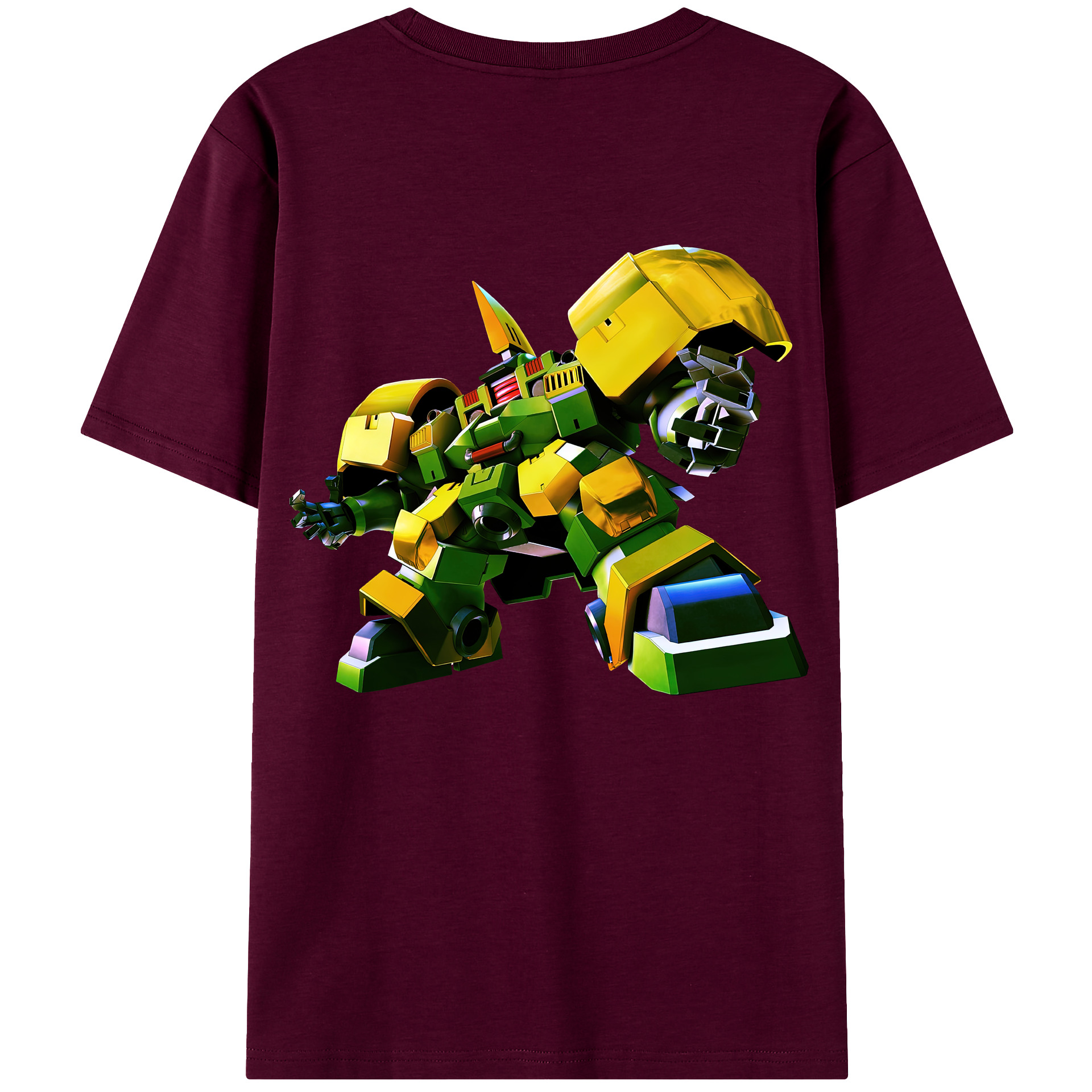 （画像用） 機動戦士ガンダム Mobile Suit Gundam レディース半袖Tシャツ(バックプリント)